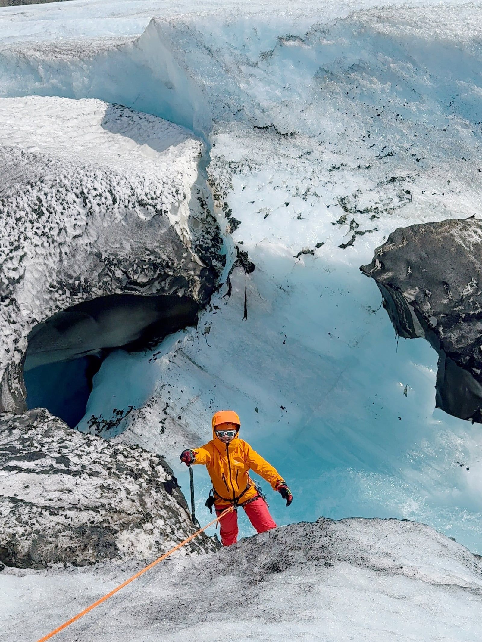 Columbia Icefield tour visitor photo